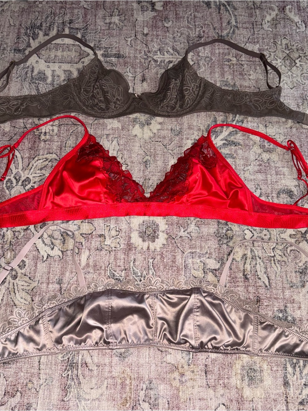 3 Aerie Bra Set